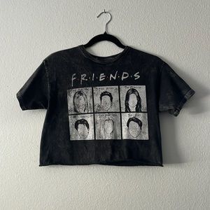 official friends crop top